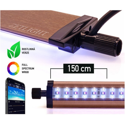 ZETLIGHT LANCIA 2 PLANT WRGB/WIFI - LED osvětlení 150cm 56W