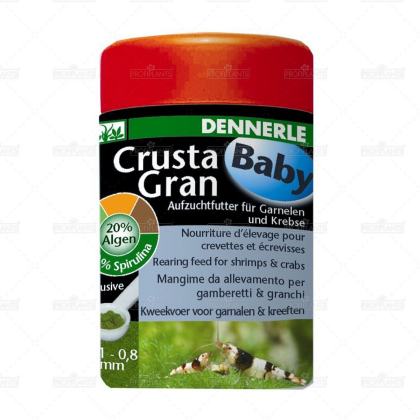 Dennerle Nano CrustaGran Baby 100ml - krmení pro malé krevetky