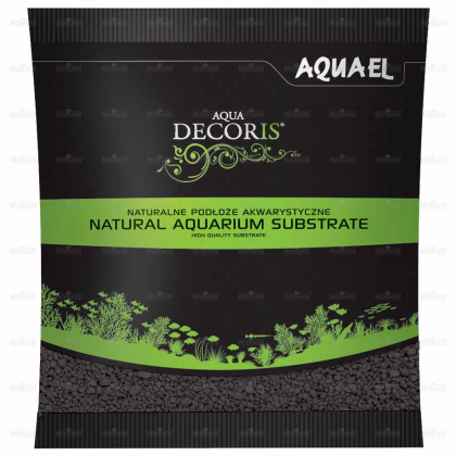 Aquael Aqua Decoris písek černý 2-4 mm 1 kg