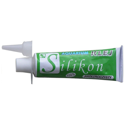 Černé silikonové lepidlo
