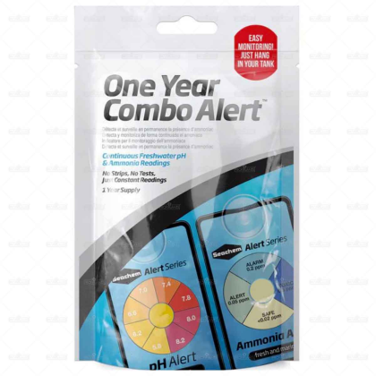 Seachem Alert Combo Pack ONE YEAR (pH + Ammonia)