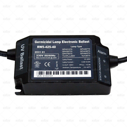 Zdroj pro UV 220V/21-40 WATT alarm