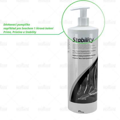 Dávkovací pumpička typ B pro Seachem přípravky 1000 ml