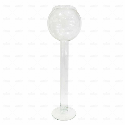 Skleněná koule s nohou 95 cm, koule 30 cm