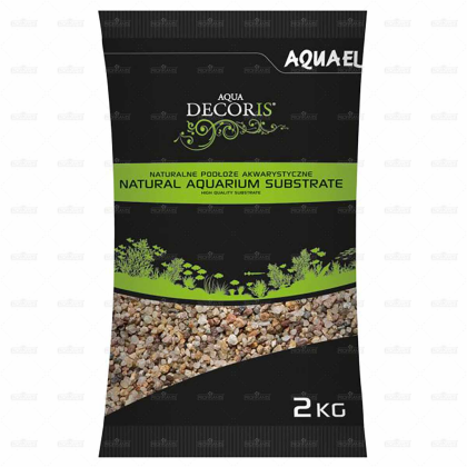 Aquael Aqua Decoris přírodní štěrk 1,4-2 mm 2 kg