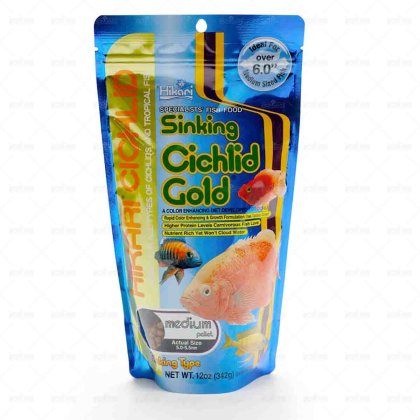 Hikari Sinking Cichlid Gold Medium 342g