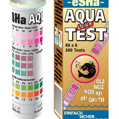 esHa Quick Test (Cl2, NO3, NO2, KH, GH, pH2