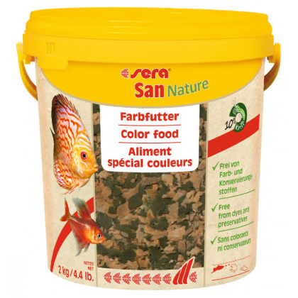 Sera San NATURE 10 l vločky
