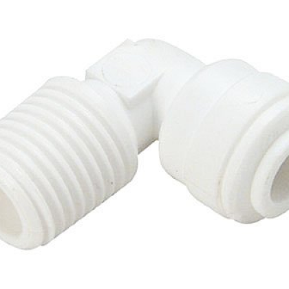 Quick koleno se závitem 1/8" na hadici 1/4" (4/6 mm)