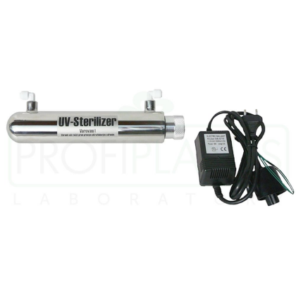 UV-C sterilizátor 6W pro reverzní osmózy - nerez alarm