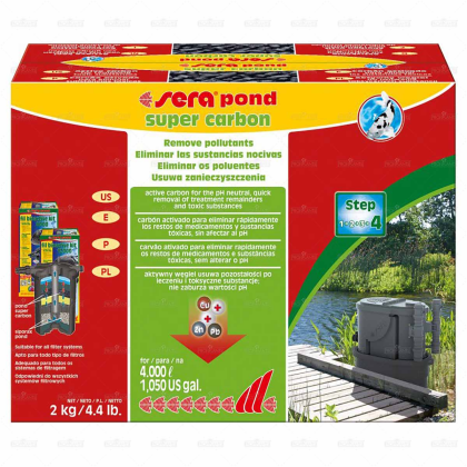 Sera Super Carbon 4 litry + sáček