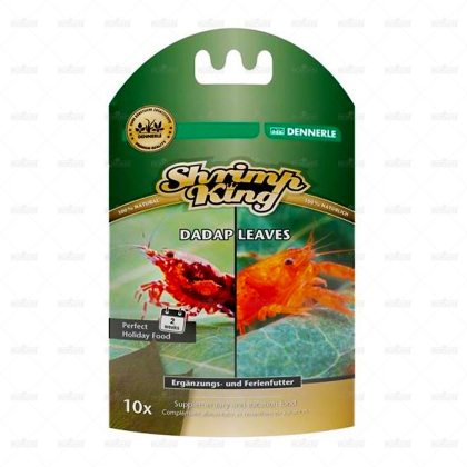 Dennerle Shrimp King Dadap Leaves 10 kusů