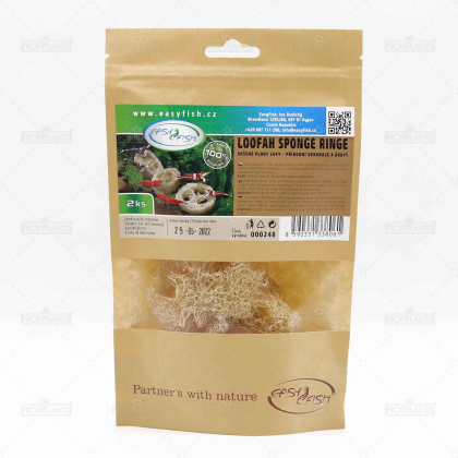 Loofah Sponge Ringe - sušené lufa plody