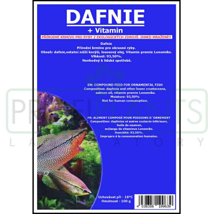 Dafnie přírodní s vitamíny 100g