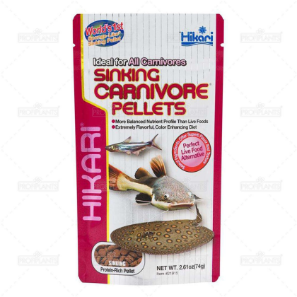 Hikari Tropical Sinking Carnivore Pellets 74g