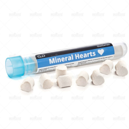 GlasGarten Mineral Hearts