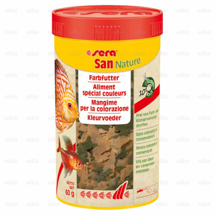 Sera San NATURE 250 ml vločky
