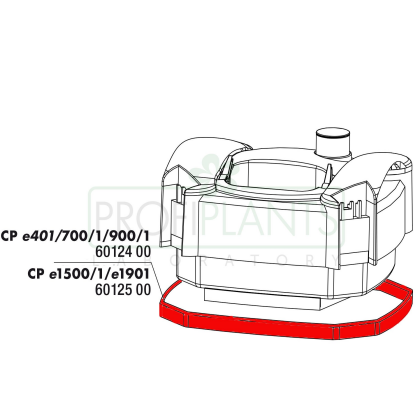 JBL Náhradní těsnění pod hlavu filtru CPe e1500, 1501, 1901, 1502, 1902