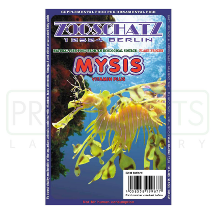 Mysis 100g - mražené krmení