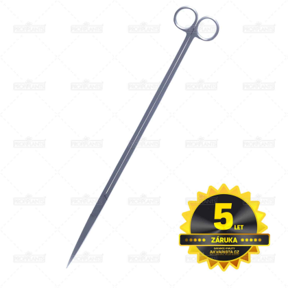 AKVARISTA.cz Nerezové nůžky PREMIUM rovné 35 cm