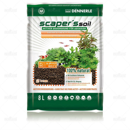 Dennerle Scaper`s soil substrát 1-4mm, 8 litrů