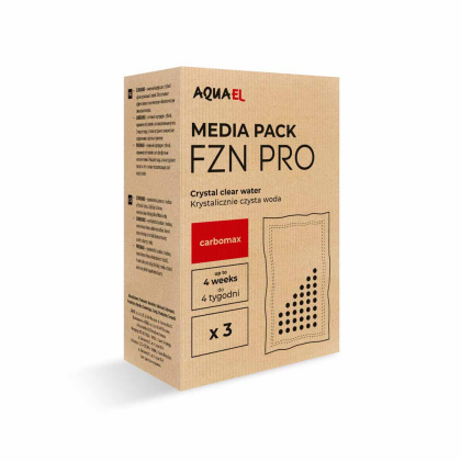 MEDIA PACK FZN CARBOMAX 3KS pro filtr AQUAEL FZN PRO