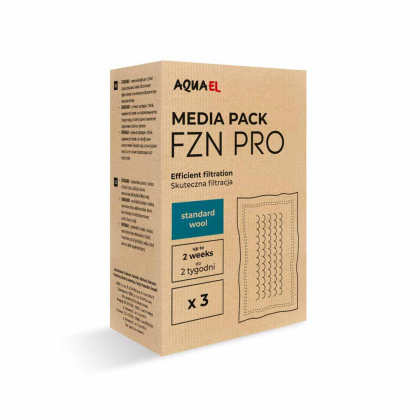 MEDIA PACK FZN STANDARD 3KS pro filtr AQUAEL FZN PRO