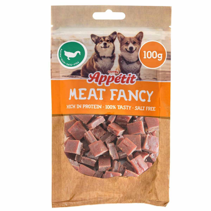COMFY APPETIT MEAT FANCY - Kostky z kachny 100g