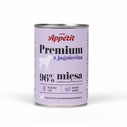 COMFY APPETIT PREMIUM - jehněčí 400g