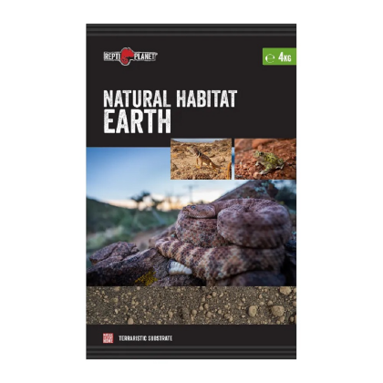 Substrát REPTI PLANET Earth černý 4 kg