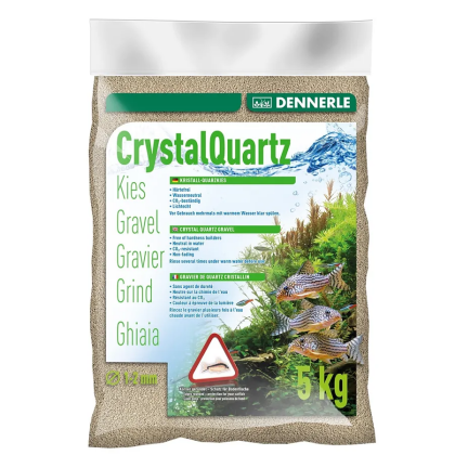DENNERLE Crystal-Quartz bílý písek 5kg
