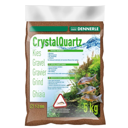 DENNERLE Crystal-Quartz, světle hnědý písek 5kg