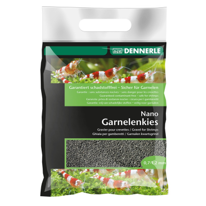 DENNERLE NANO GARNELENKIES - Černý písek 2kg