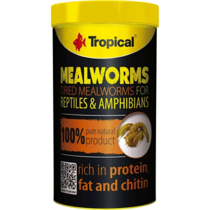 Tropical Dried mealworms sušení mouční červi 100 ml
