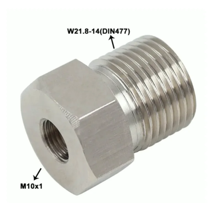 Strideways Adapter M10.1 × 1,25 na W21,8