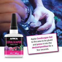ARKA CORALSCAPER GEL 50g - lepidlo pro mořská akvária