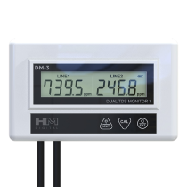 Profesionální duální EC/TDS monitor - HM Digital DM3